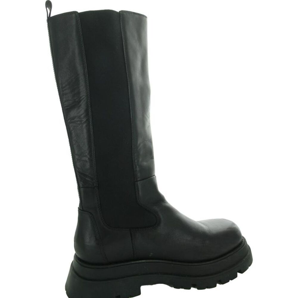 Ash Black Knee-High Boots